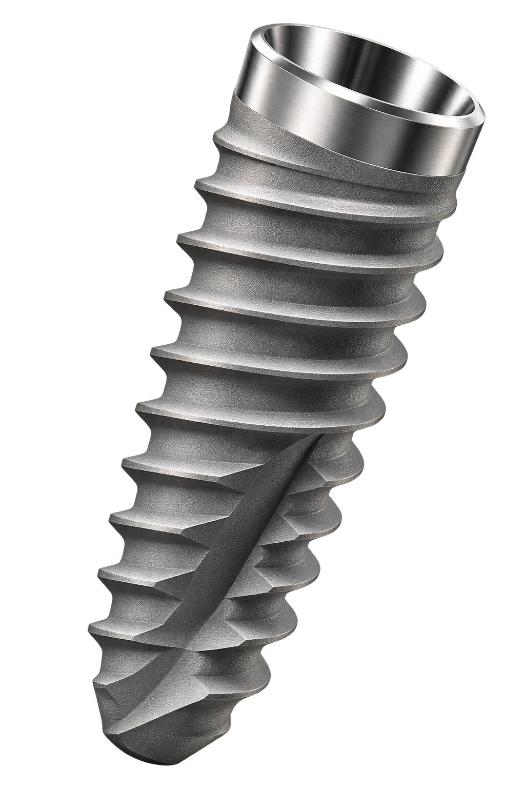 INNO implantın yakından, eğimli görünümü